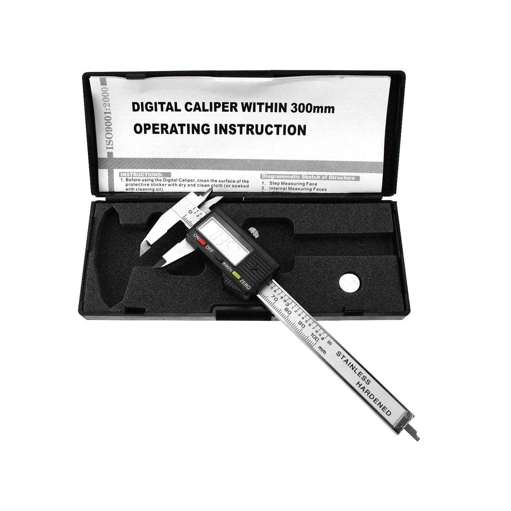 100mm Metal 4-Way Digital Caliper J556449