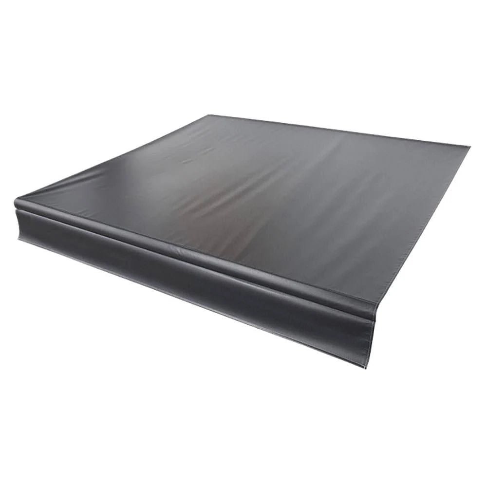 Solid Black Replacement Awning Fabric V73193
