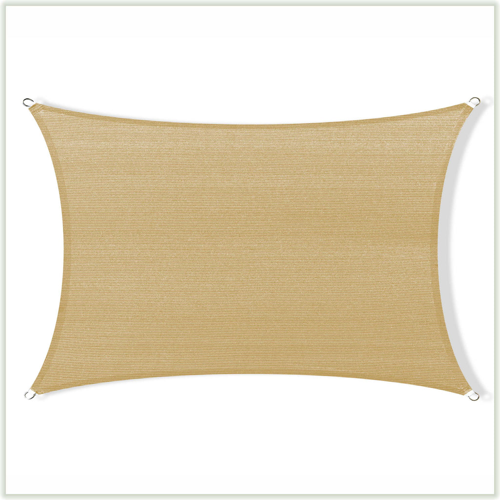 Sand Square Sun Shade Sail Canopy Mesh Fabric G7760