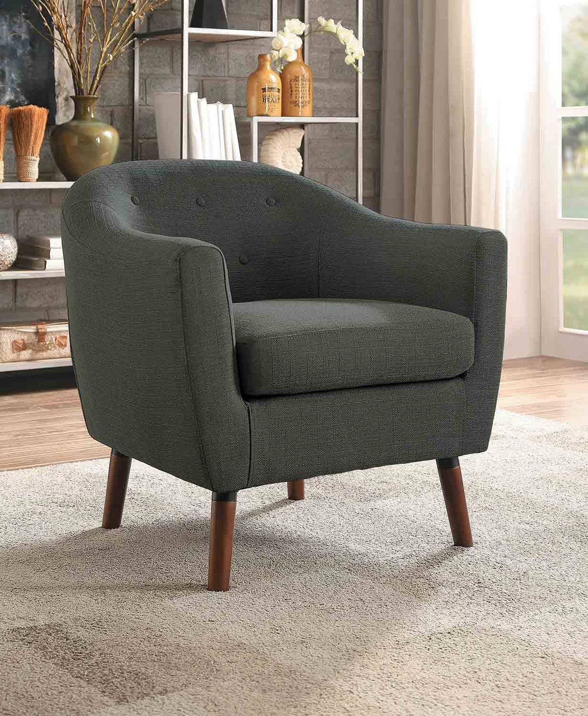 Gray Accent Chair L21639