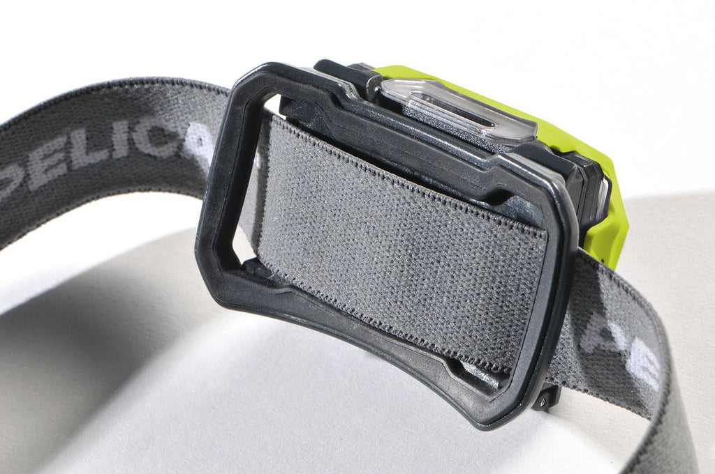 Yellow LED Head Flashlight X8412