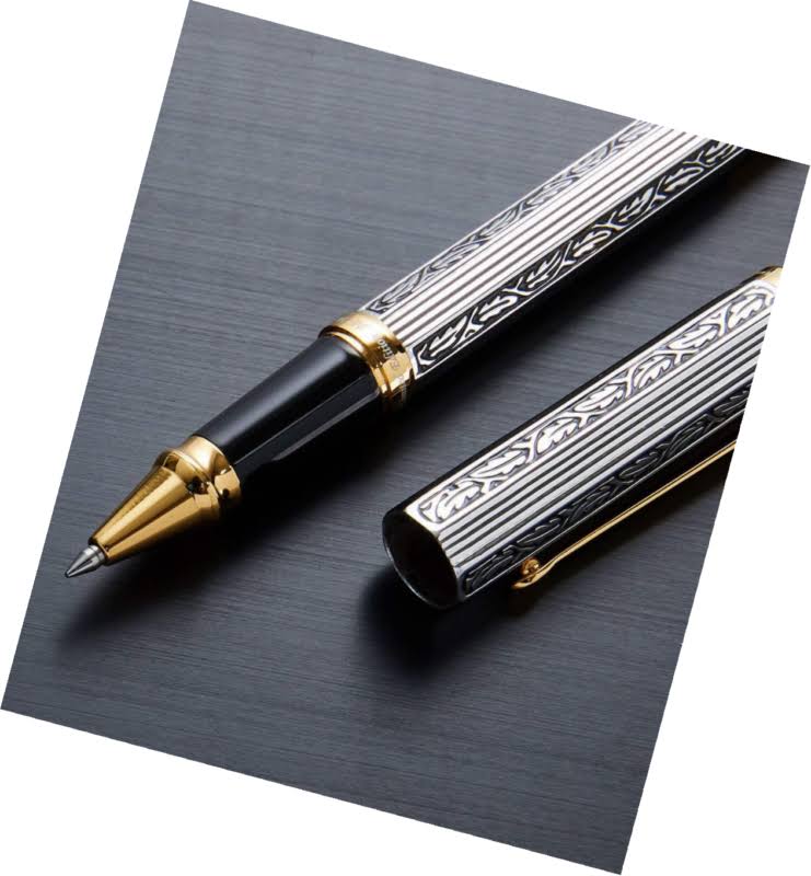 18-Karat Gold Platinum Plated Rollerball Pen X5411