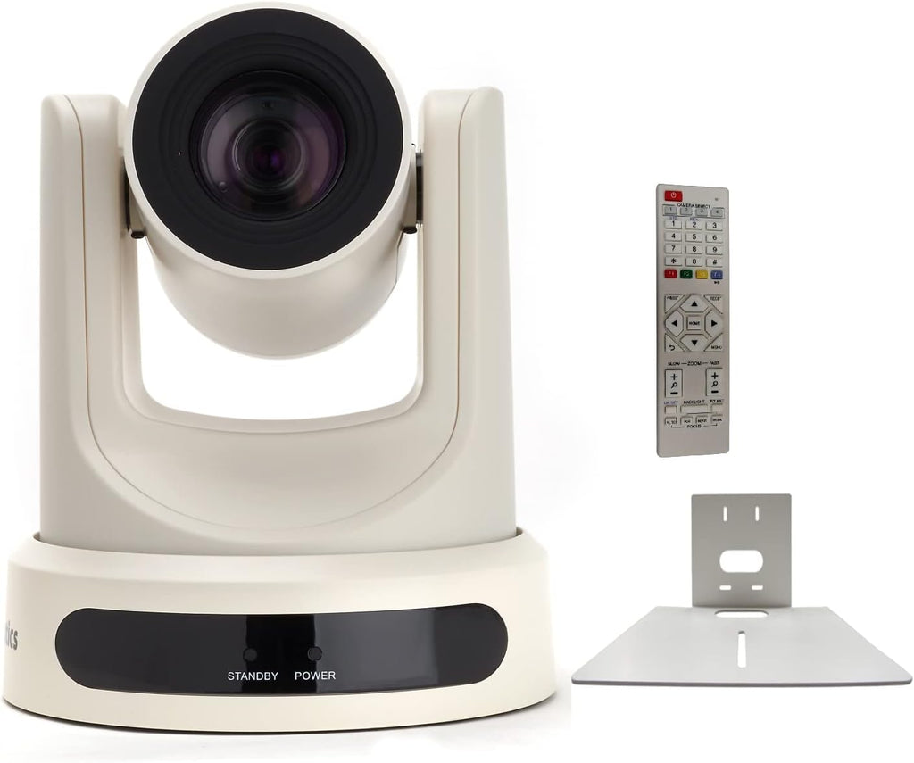 White Live Streaming Indoor Camera with Wall Mount K2186
