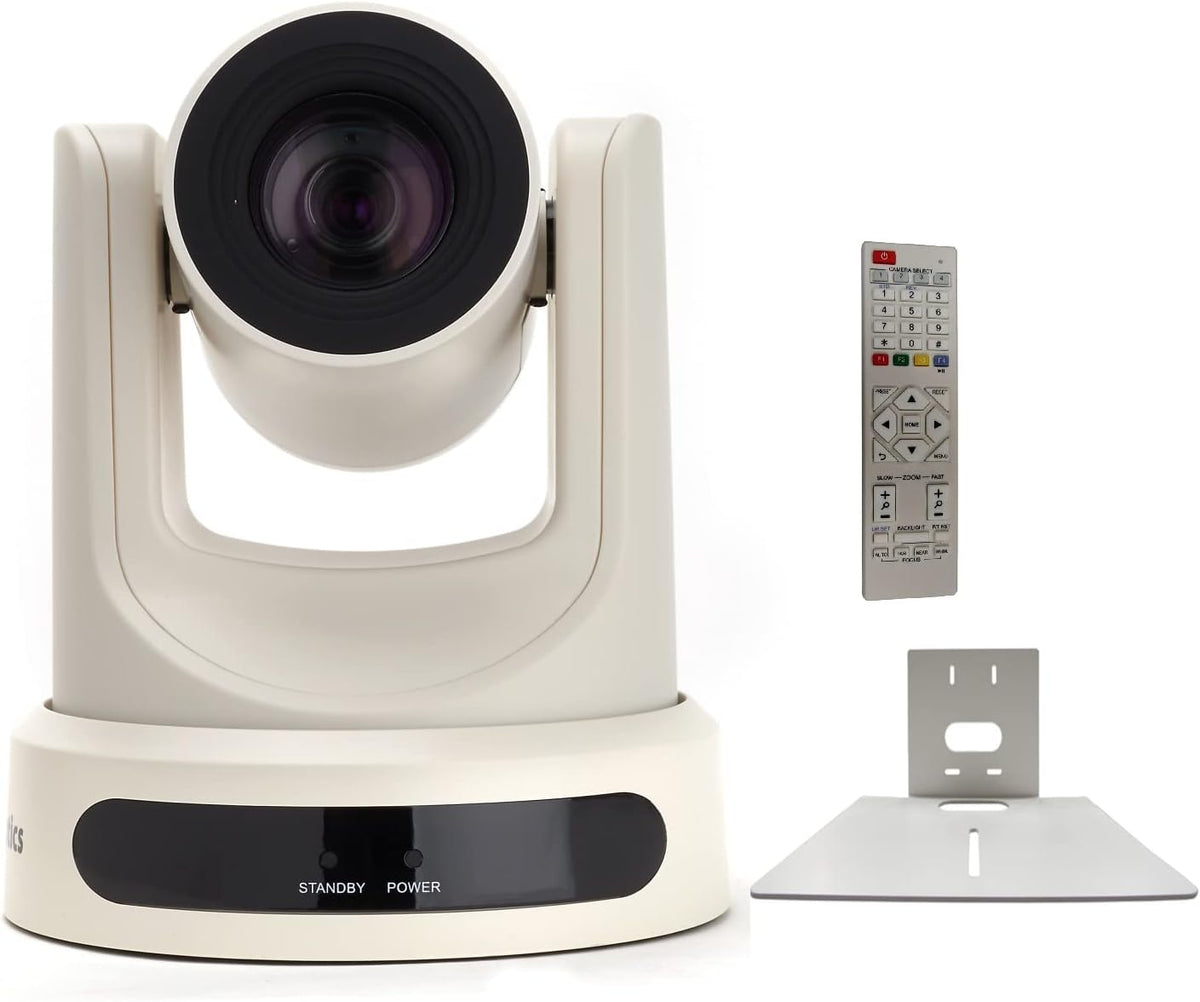 White Live Streaming Indoor Camera with Wall Mount K2186