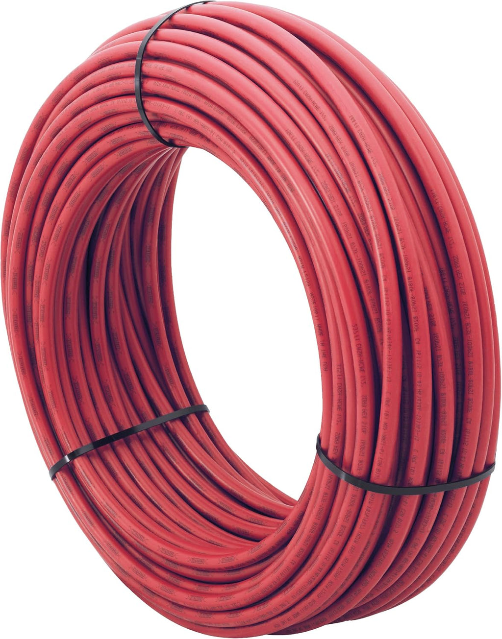 Red 3/4 Inch Flexible PEX Pipe Tubing, 100 Feet Coil, Pack of 2 O9492