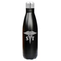 17 oz. Double Wall Vacuum Insulated Stainless Steel Water Bottle Travel Mug Cup (Black) F97244
