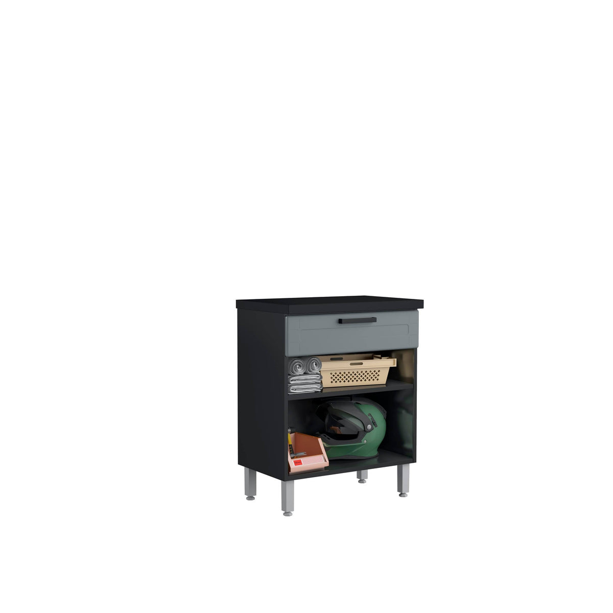 Grey Drawer Base Cabinet Q47651