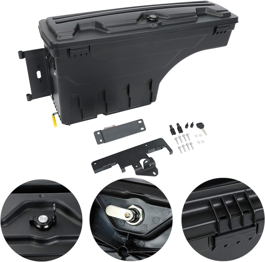 Truck Bed Storage Box Lockable Storage Box Y51161