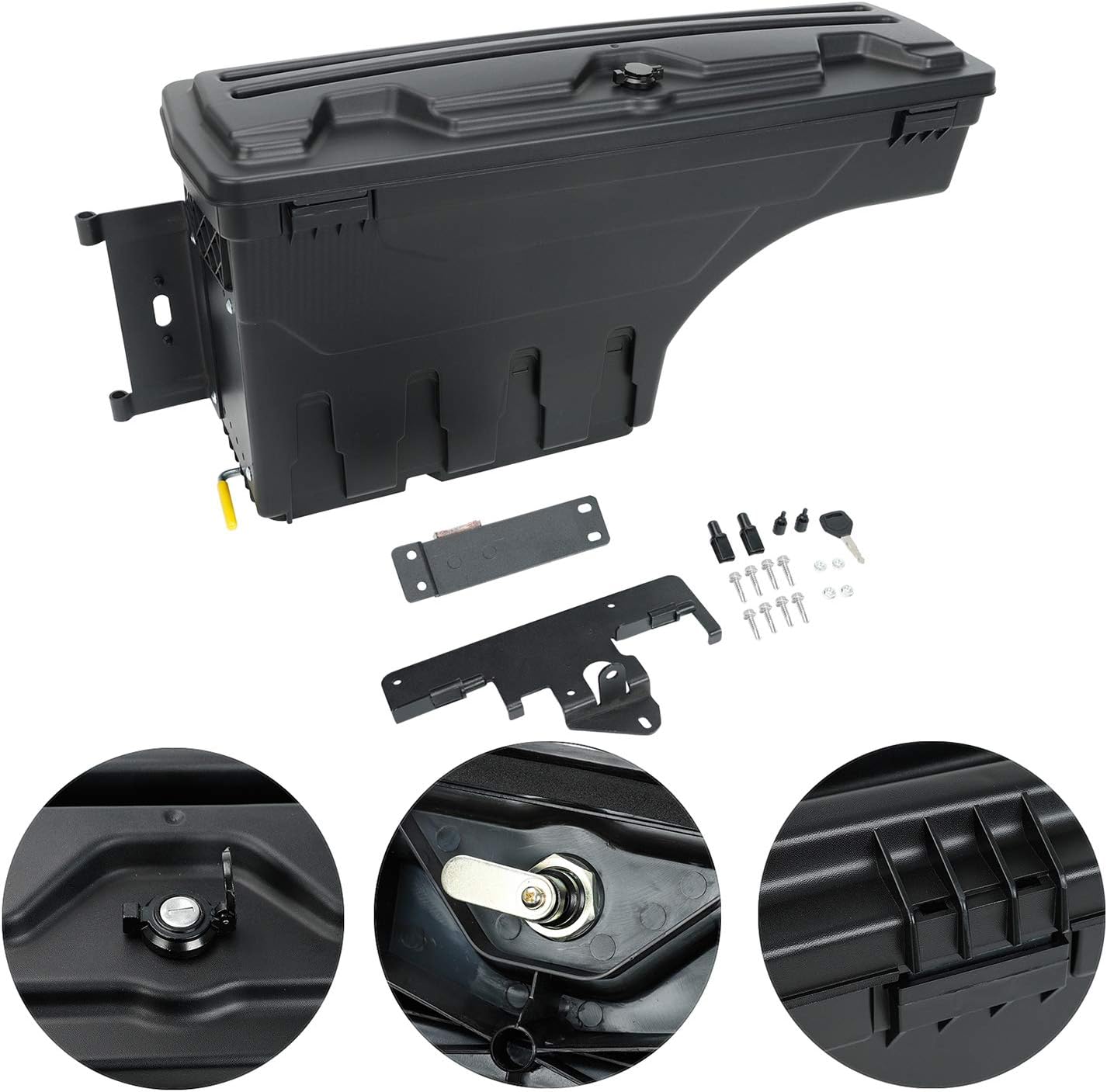 Truck Bed Storage Box Lockable Storage Box Y51161