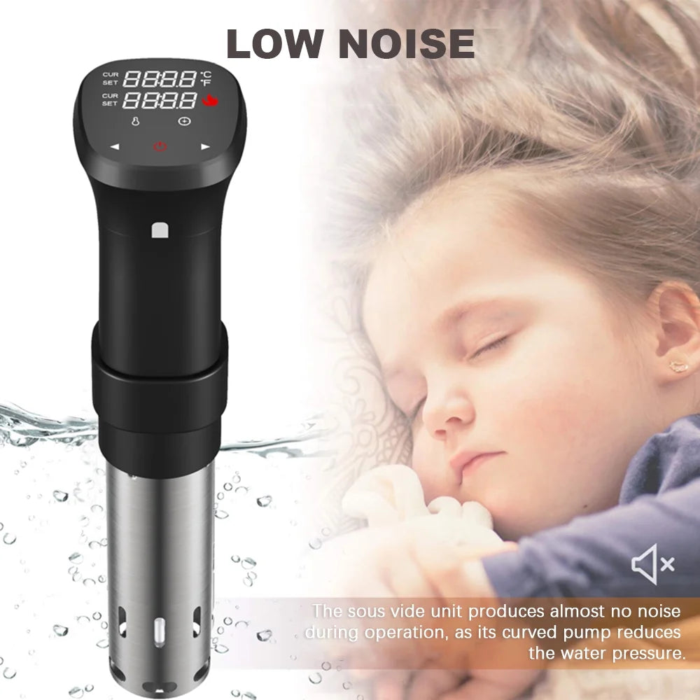 1100W Sous Vide Cooker Waterproof with Display Screen K97372