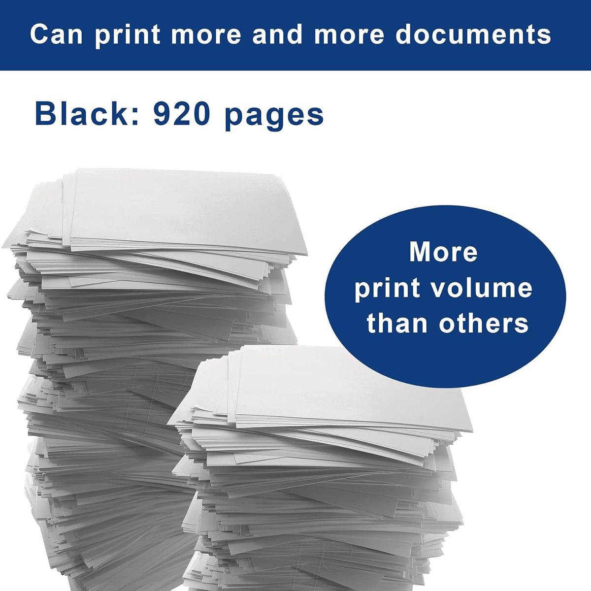 3 Pack Black Remanufactured Ink Cartridge for HP Printer I98413
