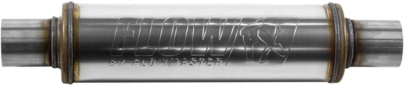 2.25" In/Out Round Brushed Muffler Pack of 2 V81570
