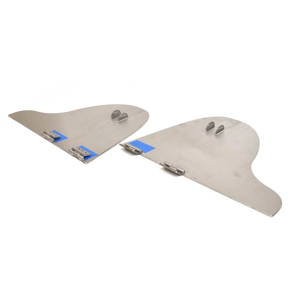 20 1/4 Inch Stainless Boat Surf Tabs (Set Of 2) X34225