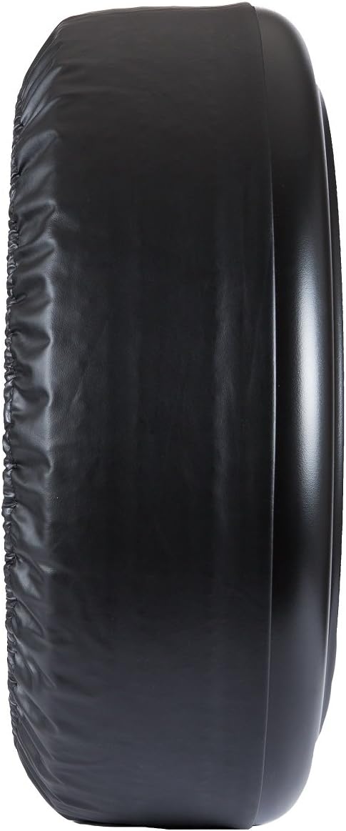 Black Textured Rigid Tire Cover for Jeep JK Wrangler U358370