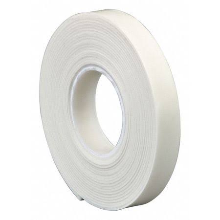 Vinyl Foam Tape, White, 2X6 L9144