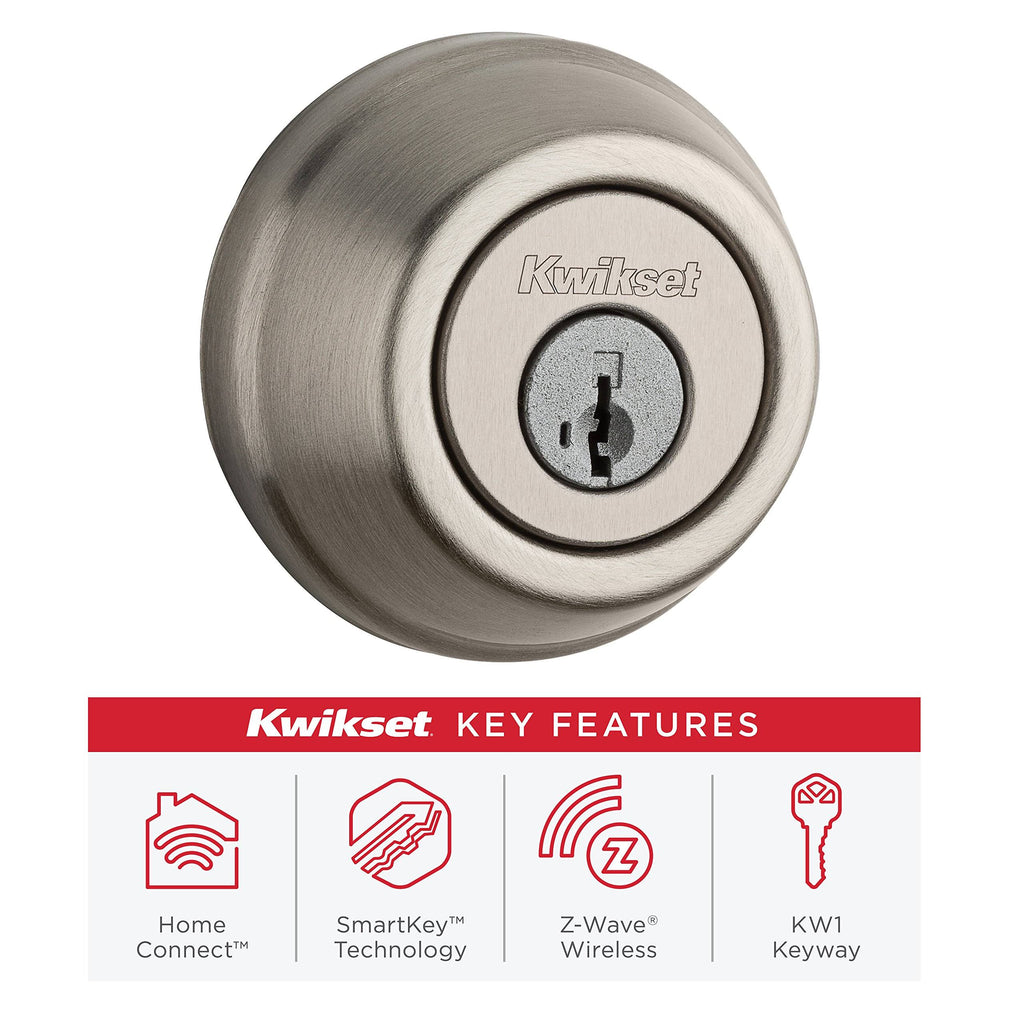 Satin Nickel Traditional Deadbolt I888075