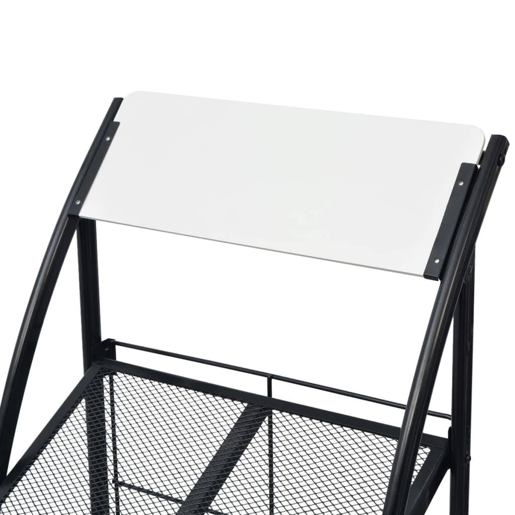 Magazine Rack Black and White M895166