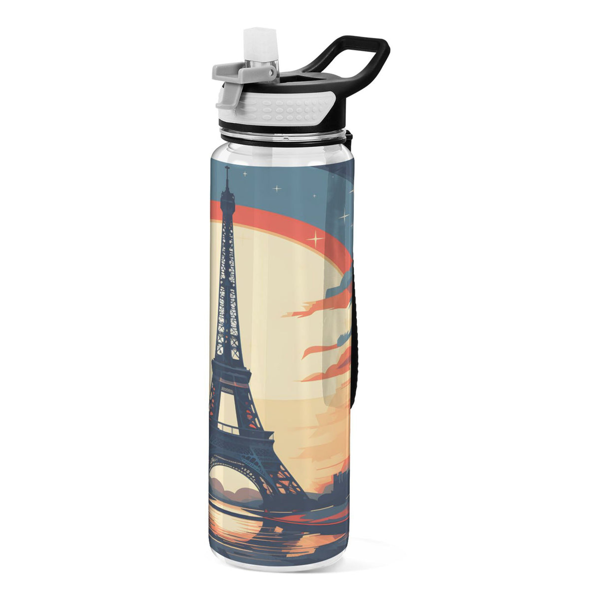32oz Leakproof Tritan Sports Water Bottle with Straw I7567
