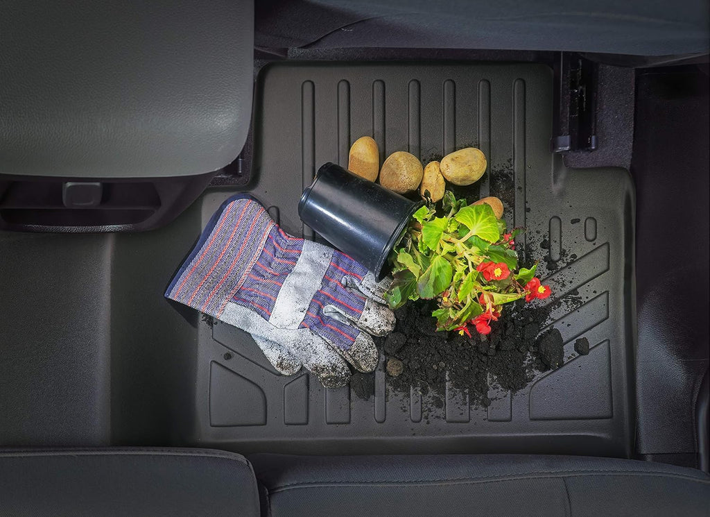 Black Custom Cargo Trunk Liner Floor Mat I48073