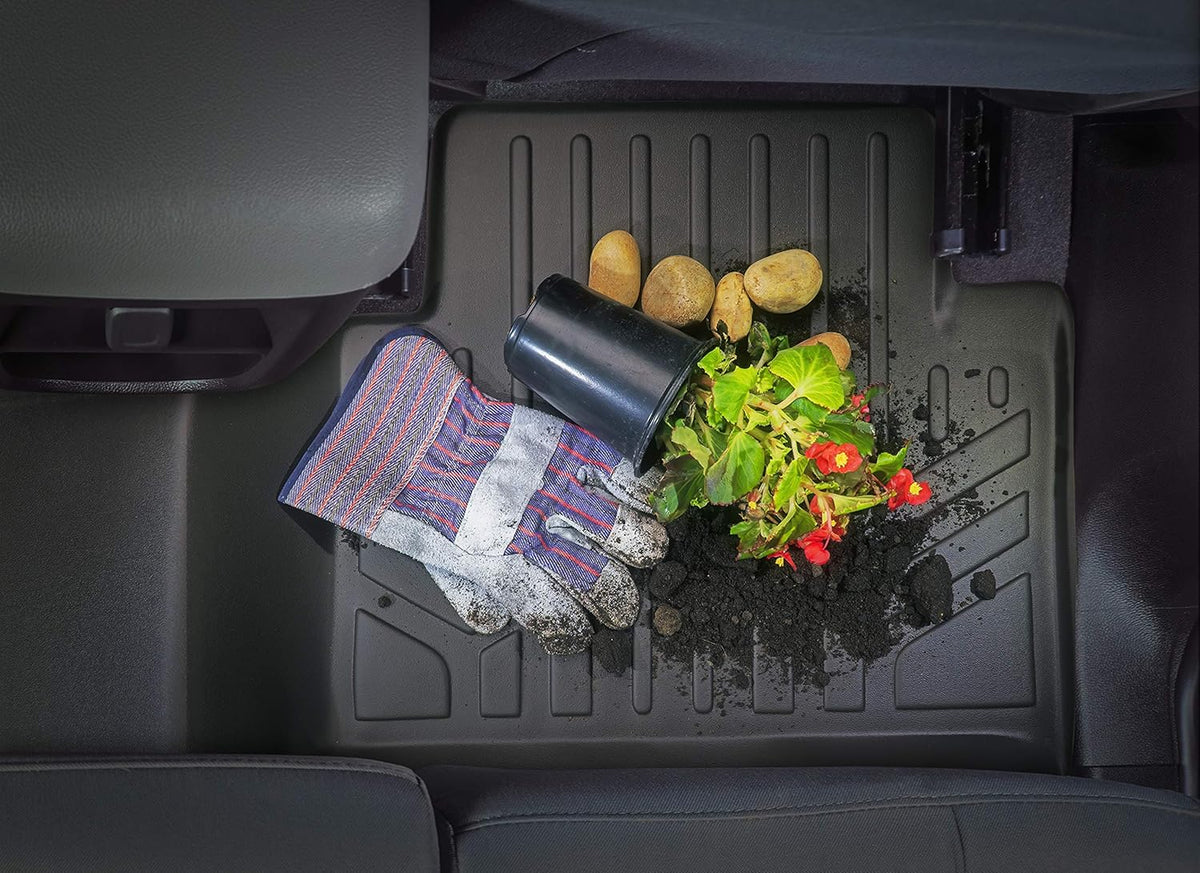 Black Custom Cargo Trunk Liner Floor Mat I48073