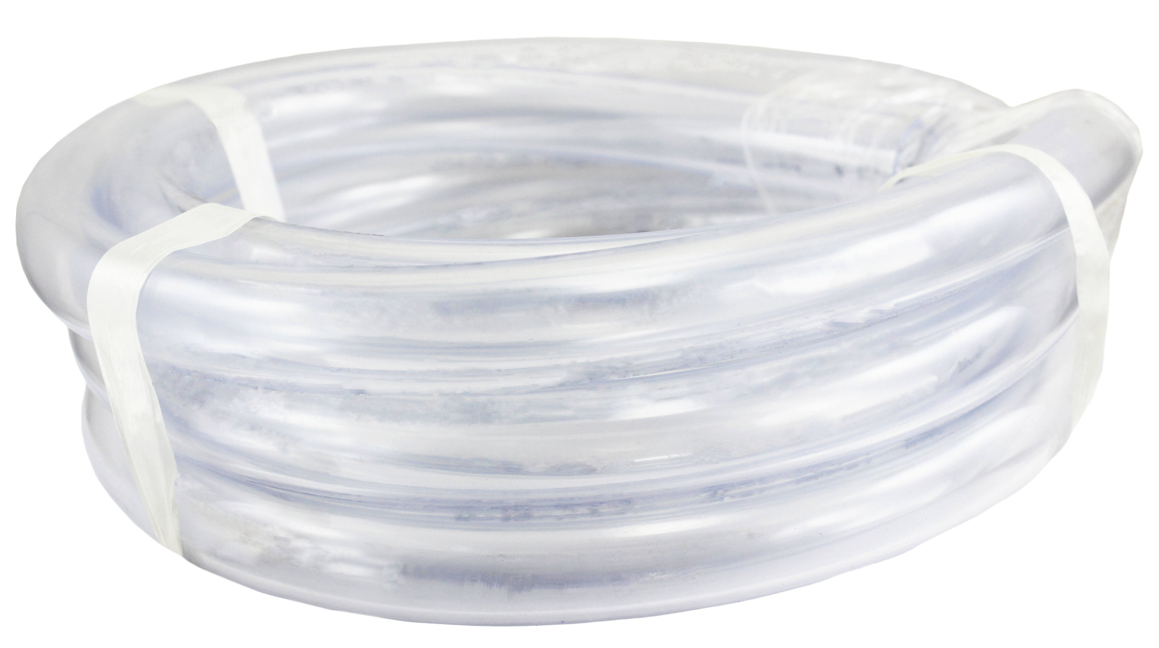 Clear PVC Tubing, 328 ft Roll, 1/2" ID x 5/8" OD O2238