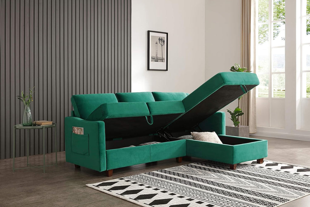 Black Sectional W511