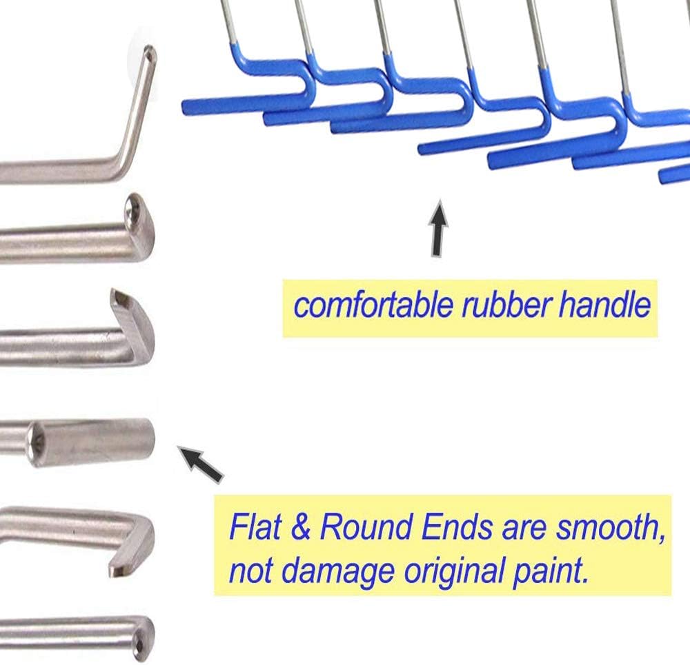 Dent Removal Rods Set Paintless Dent Repair Tools Kit Z563
