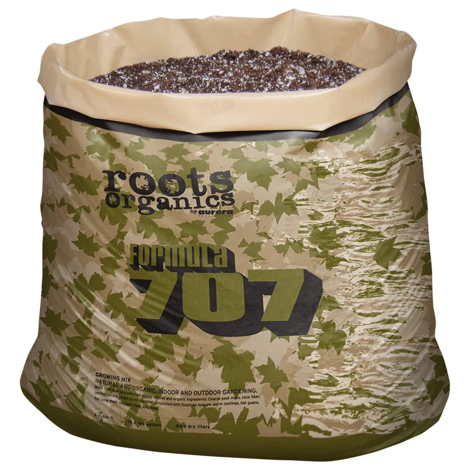 Organic Potting Soil with Peat, Compost Coco, 3 Cu. Ft. R73222