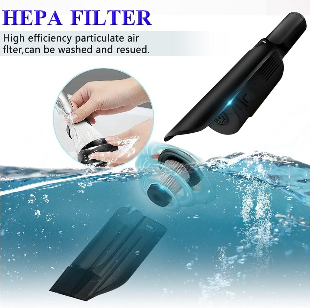 Cordless Rechargeable Mini Handheld Car Vacuum Cleaner F99941