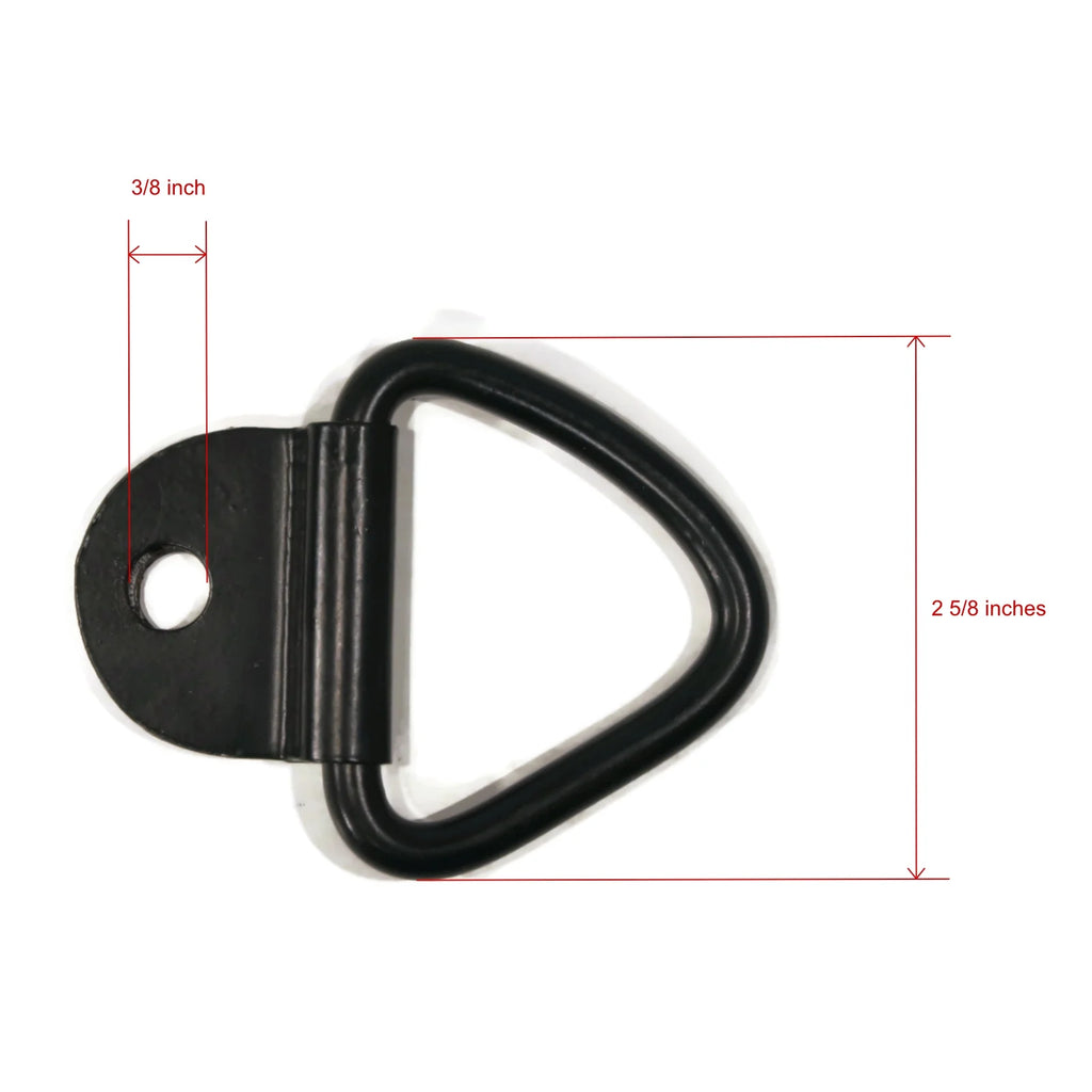 1/4" Steel D-Ring Rope Chain Tie Down B515