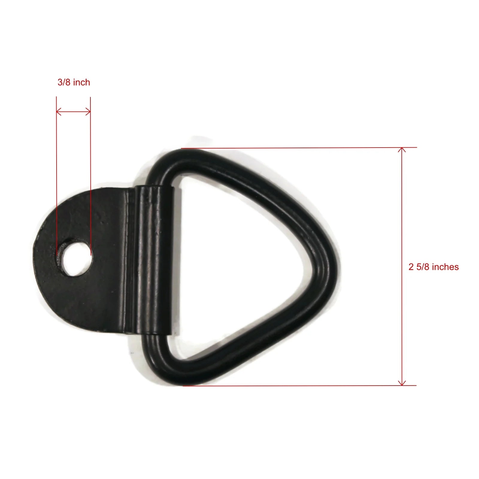 1/4" Steel D-Ring Rope Chain Tie Down B515