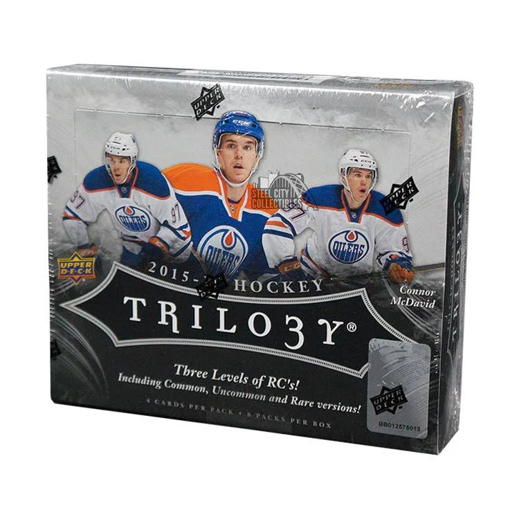 2015-16 Upper Deck Trilogy Hockey Hobby Box R849852