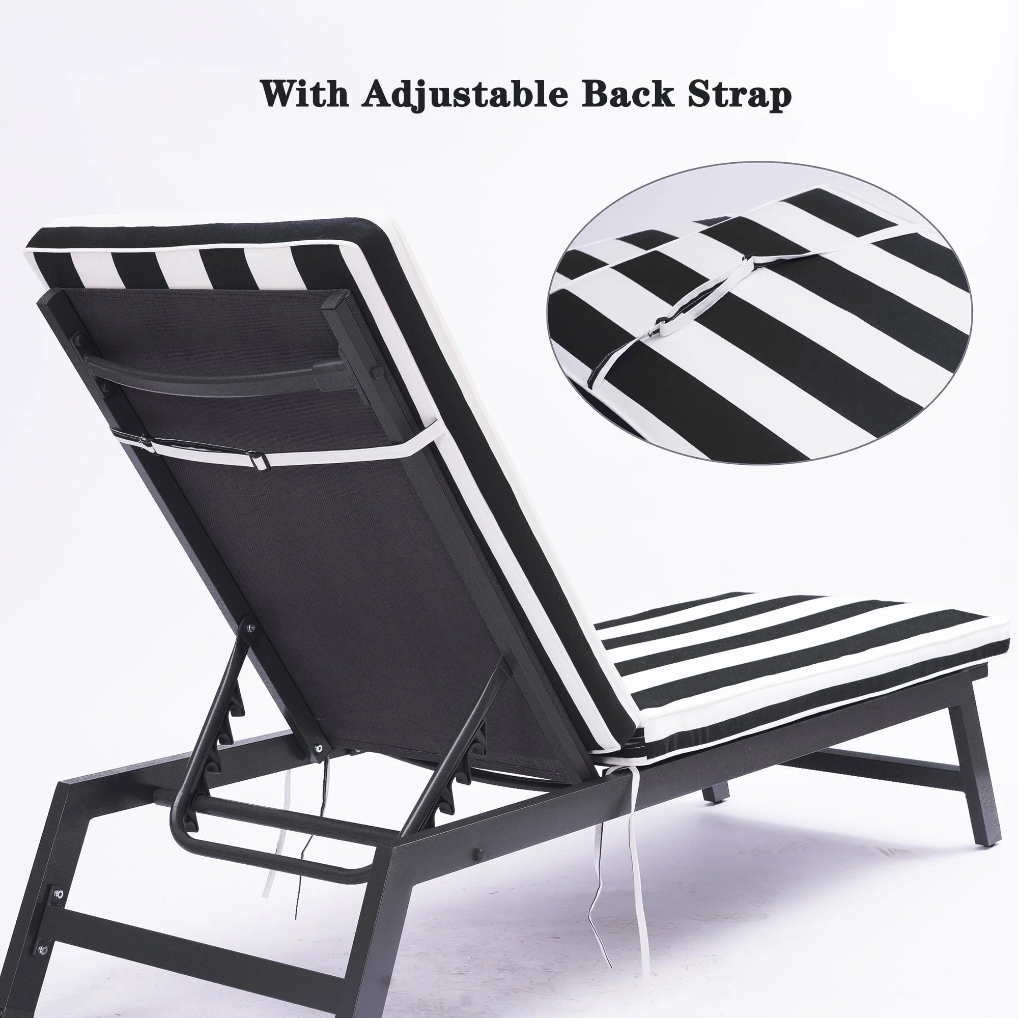 Outdoor Lounge Chair Cushion Replacement Patio Seat Cushion A6778