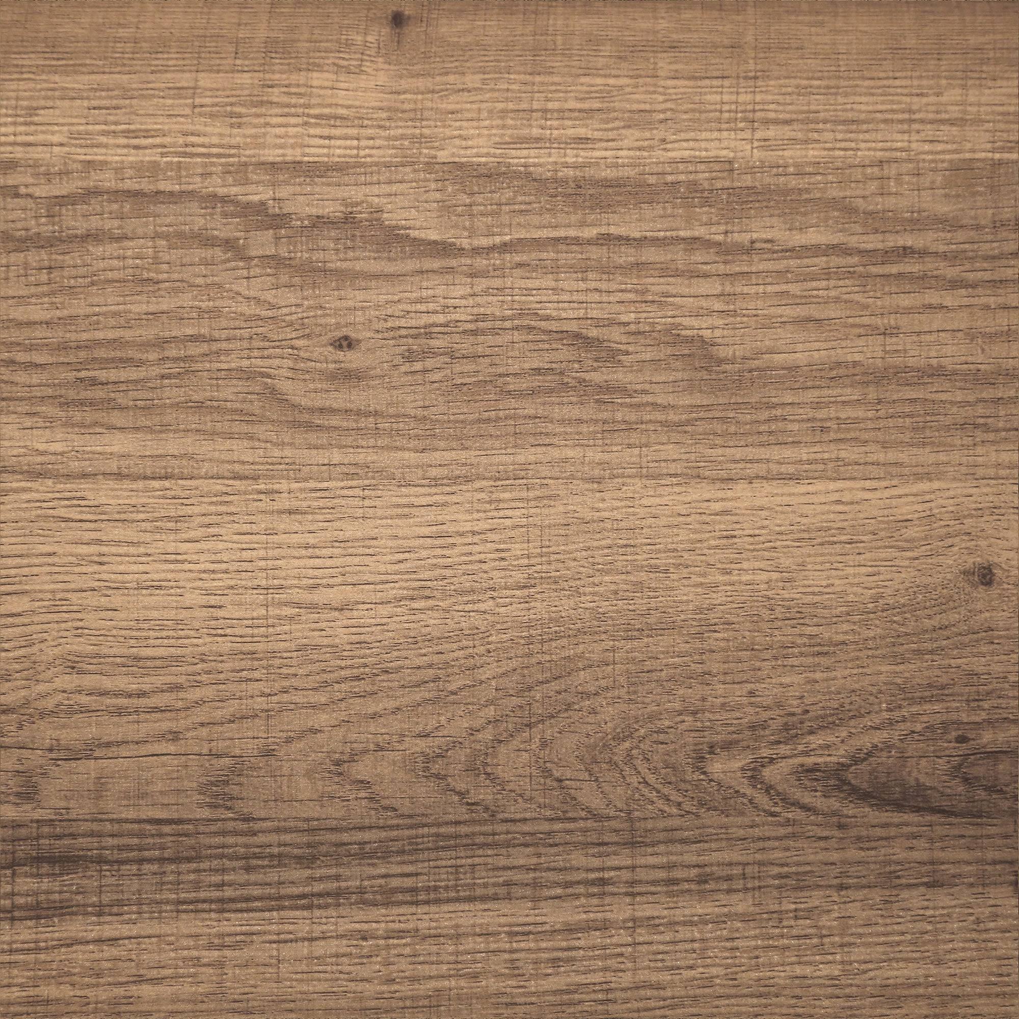 Blackened Bronze and Rustic Oak Accent Table J8865