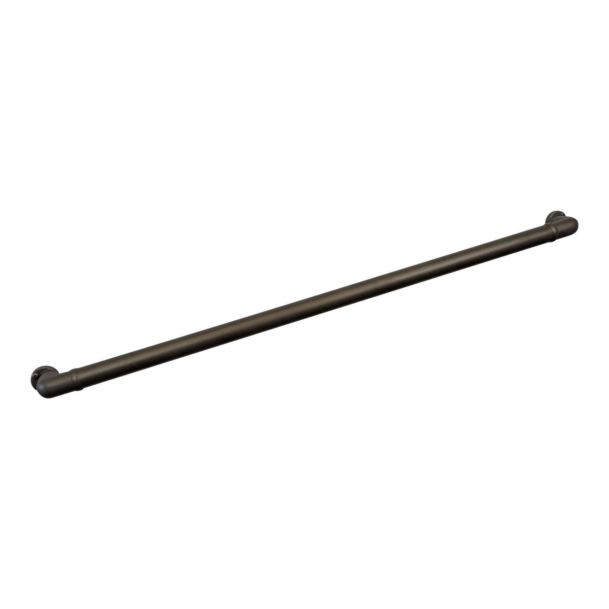 Aluminum Handrail Section with Returns - Texture Bronze - Stair Hand Rails Z887235