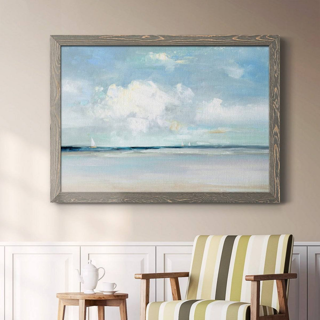 White Framed Canvas 20x24 W7843