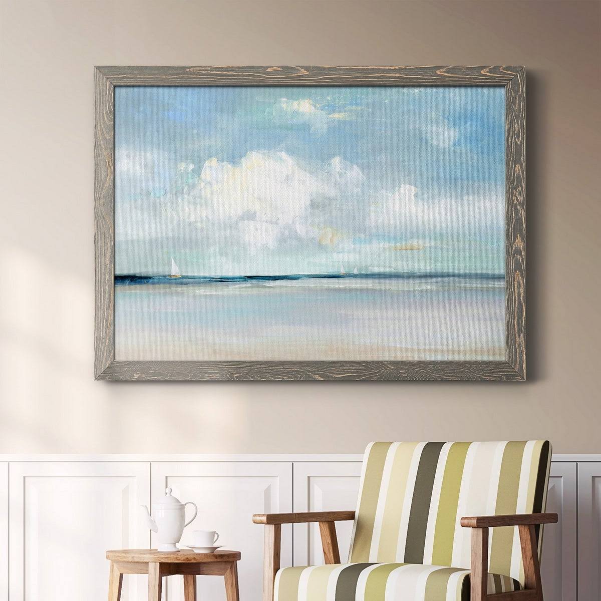 White Framed Canvas 20x24 W7843