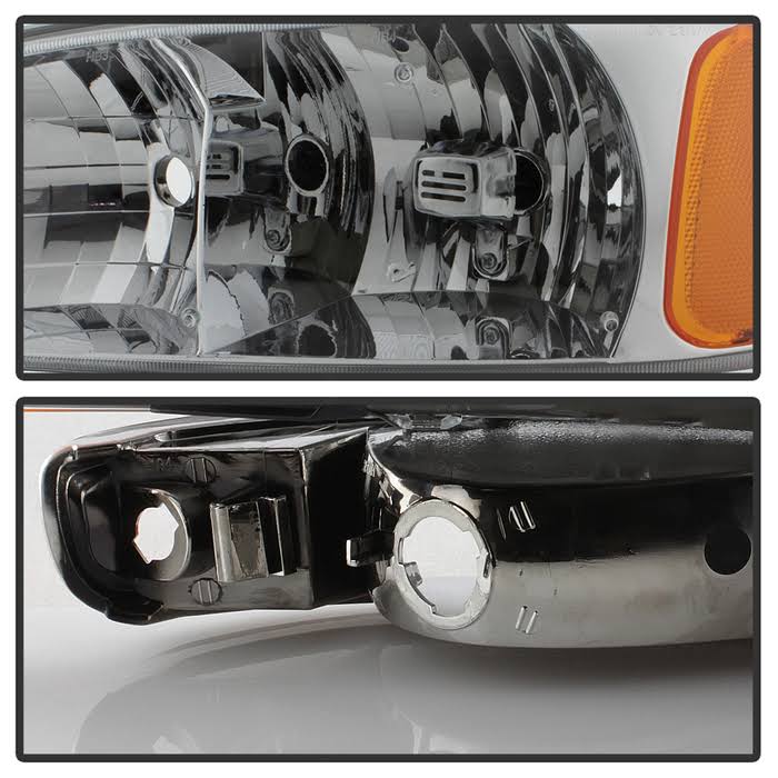 Crystal Headlights and Bumper Lights for GMC Sierra 99-06 / Yukon 00-06 A792