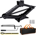 Scissor Lift Jack Max 2.5 Ton Capacity with Hand Crank Wrench Lug Wrench D8676