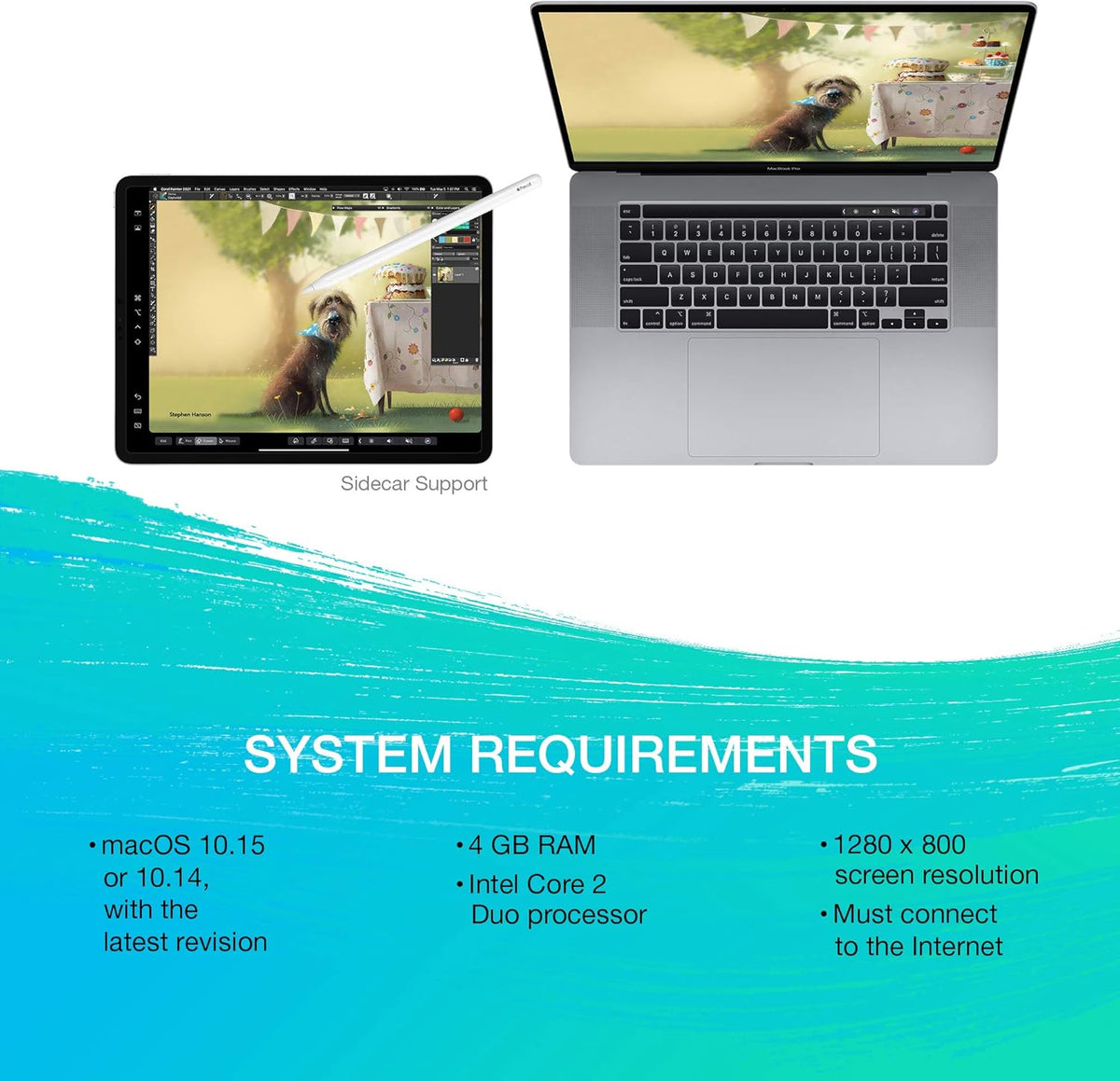Painter 2021 Upgrade Digital Painting Software [PC/Mac Keycard] S526329