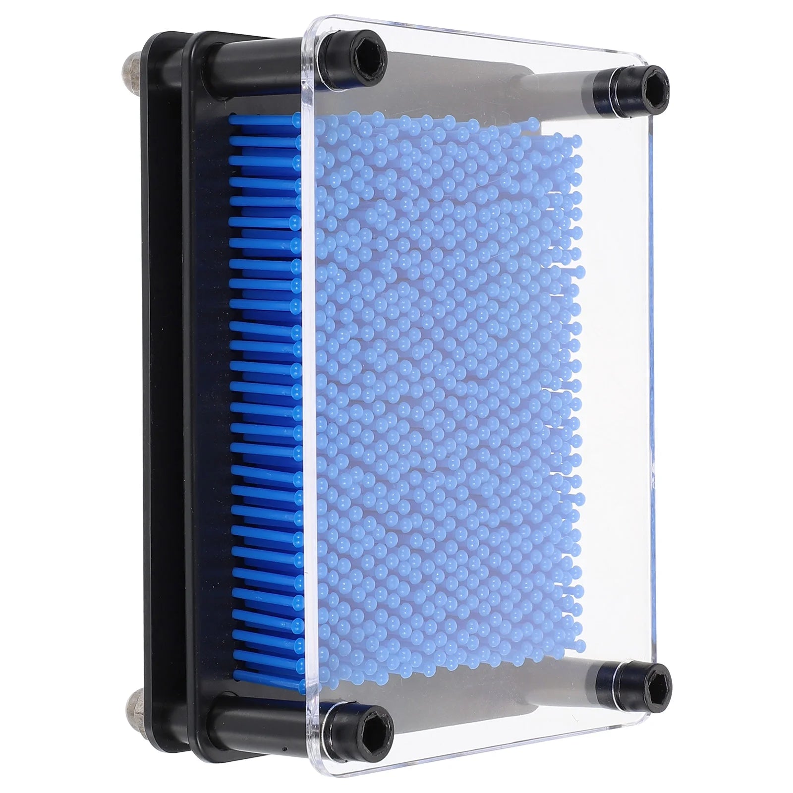 3D Pin Art Toy Plastic Square Handprint K1768