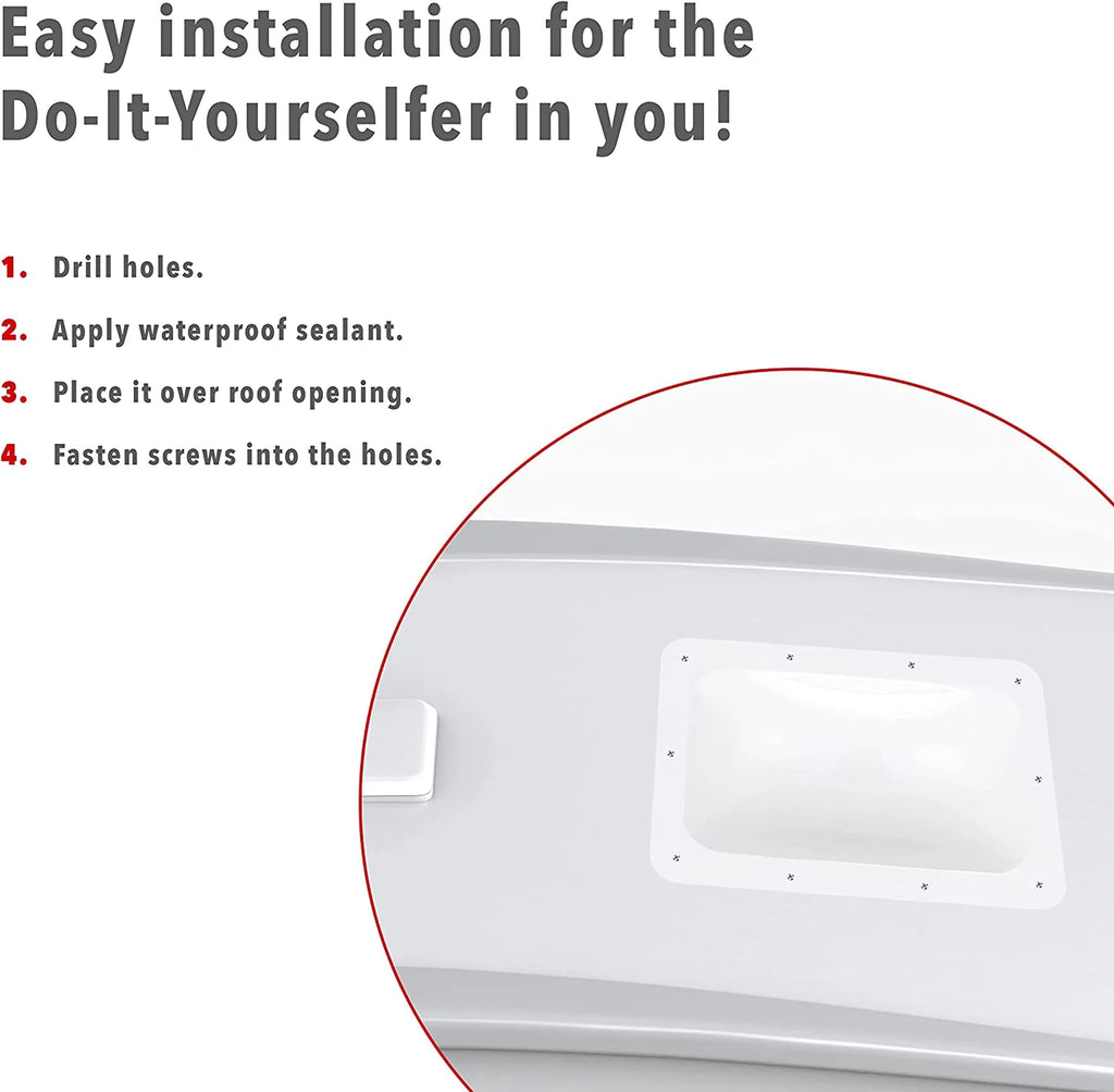 RV Skylight 18” x 26” Window Replacement Cover W6347