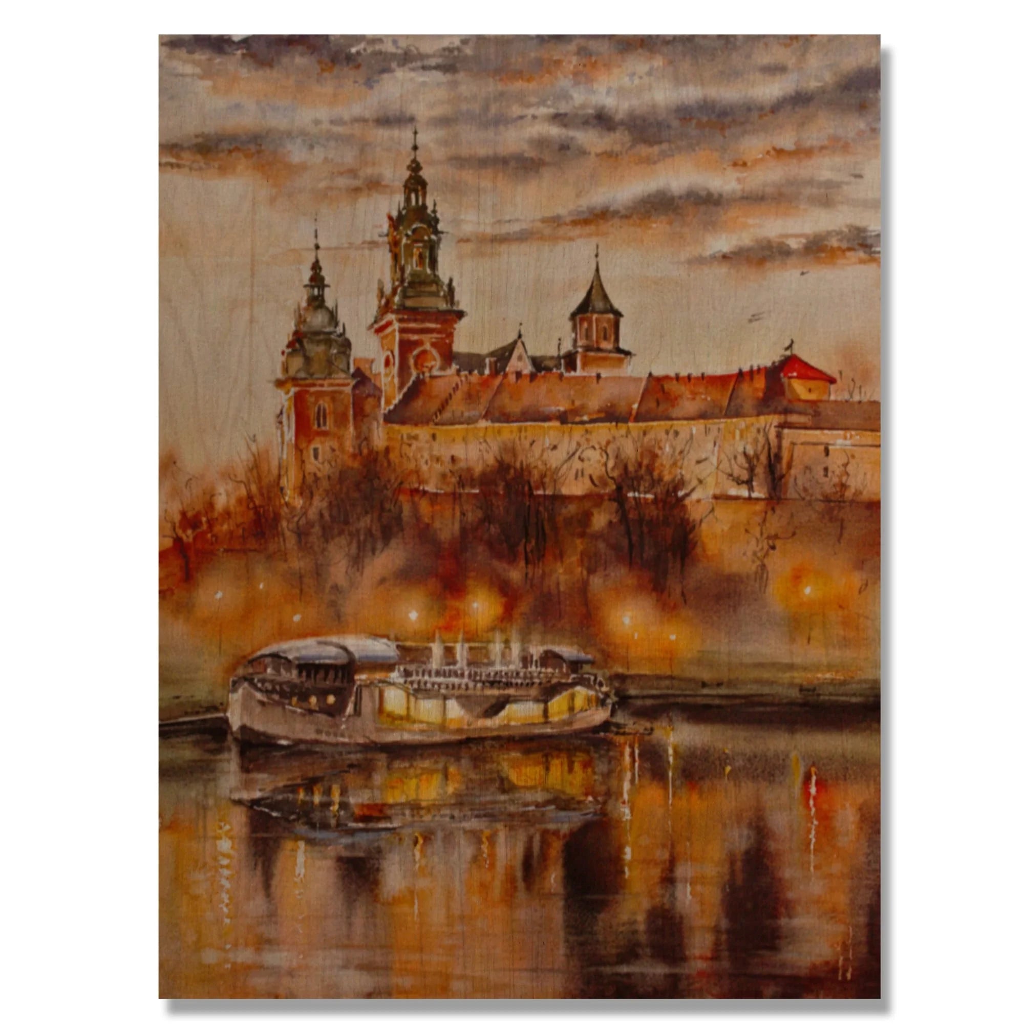 Natural Pine Wood Wall Art Décor 24 In. Wide X 36 In. High S63999