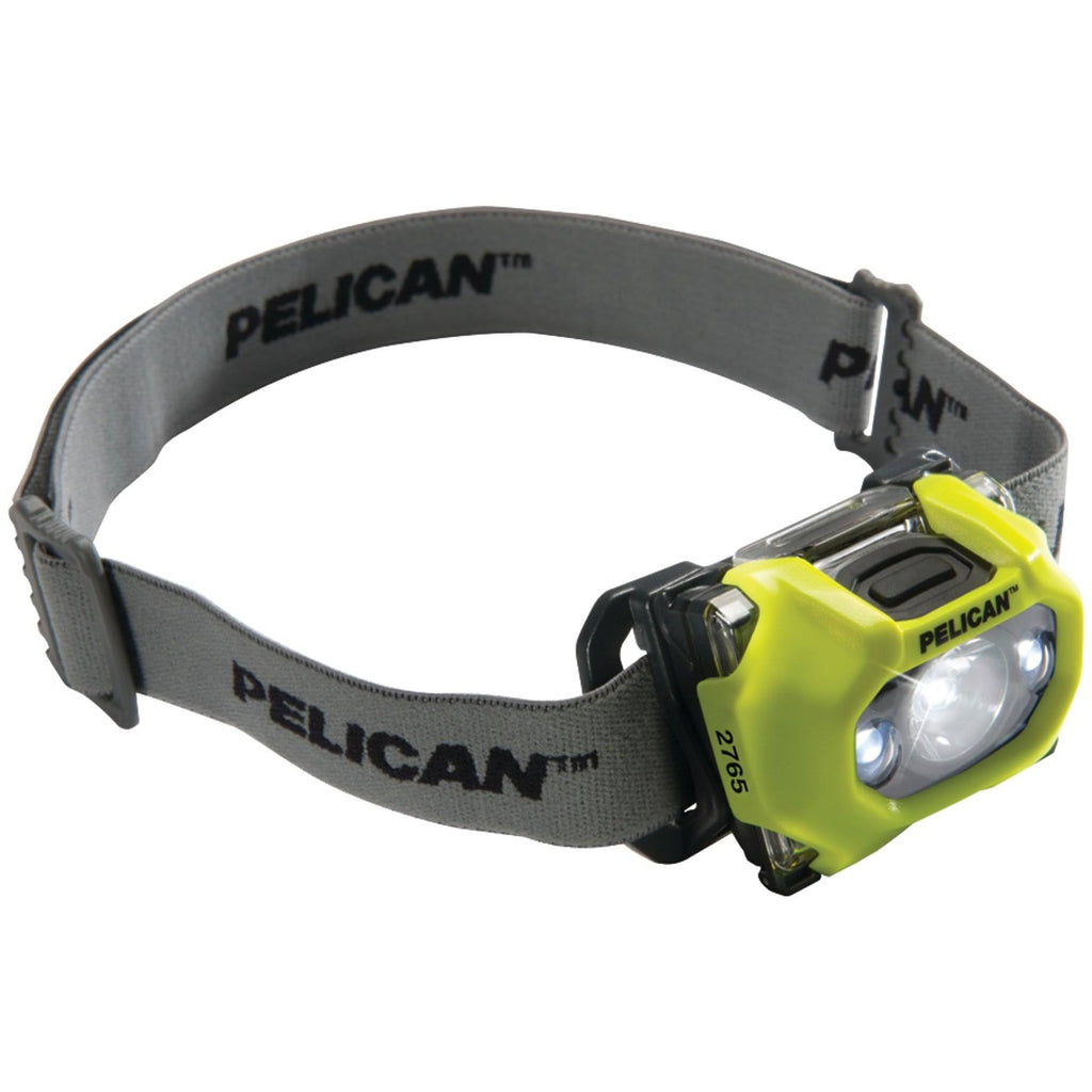 Yellow LED Head Flashlight X8412