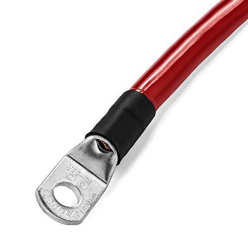 5 Foot 1/0 AWG 0 Gauge Battery Cable Set E339