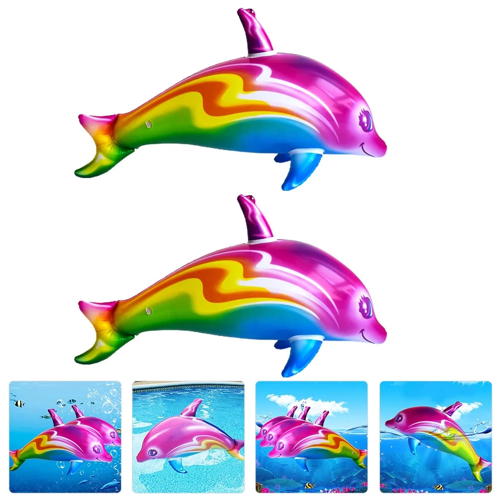 2pcs Inflatable Dolphin Toys H3240