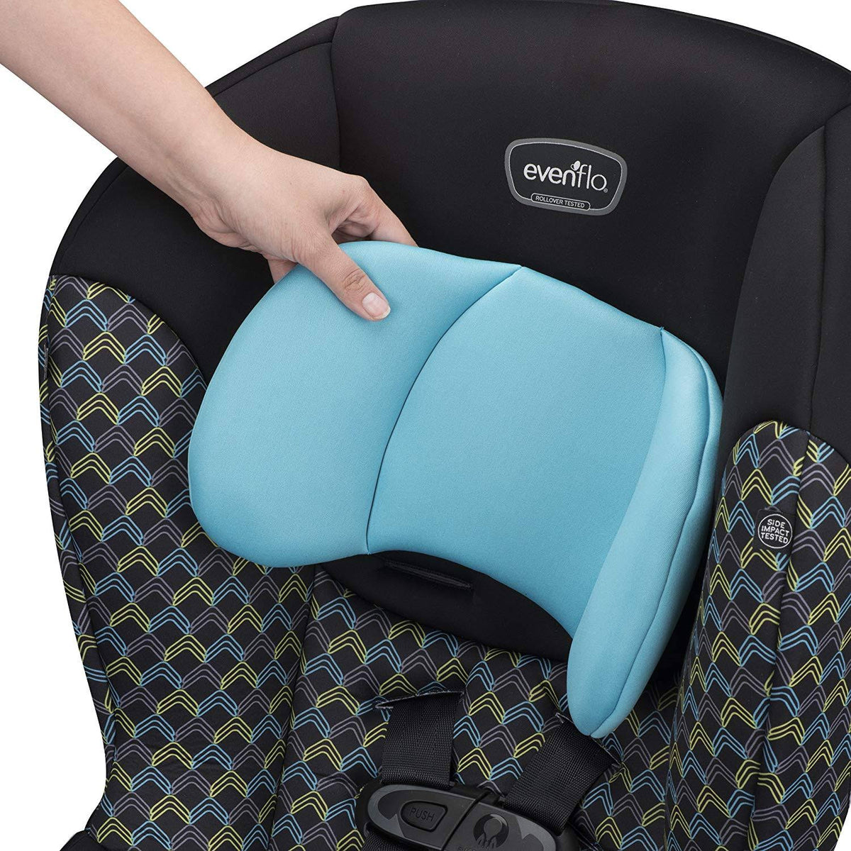 Blue Convertible Car Seat D9739