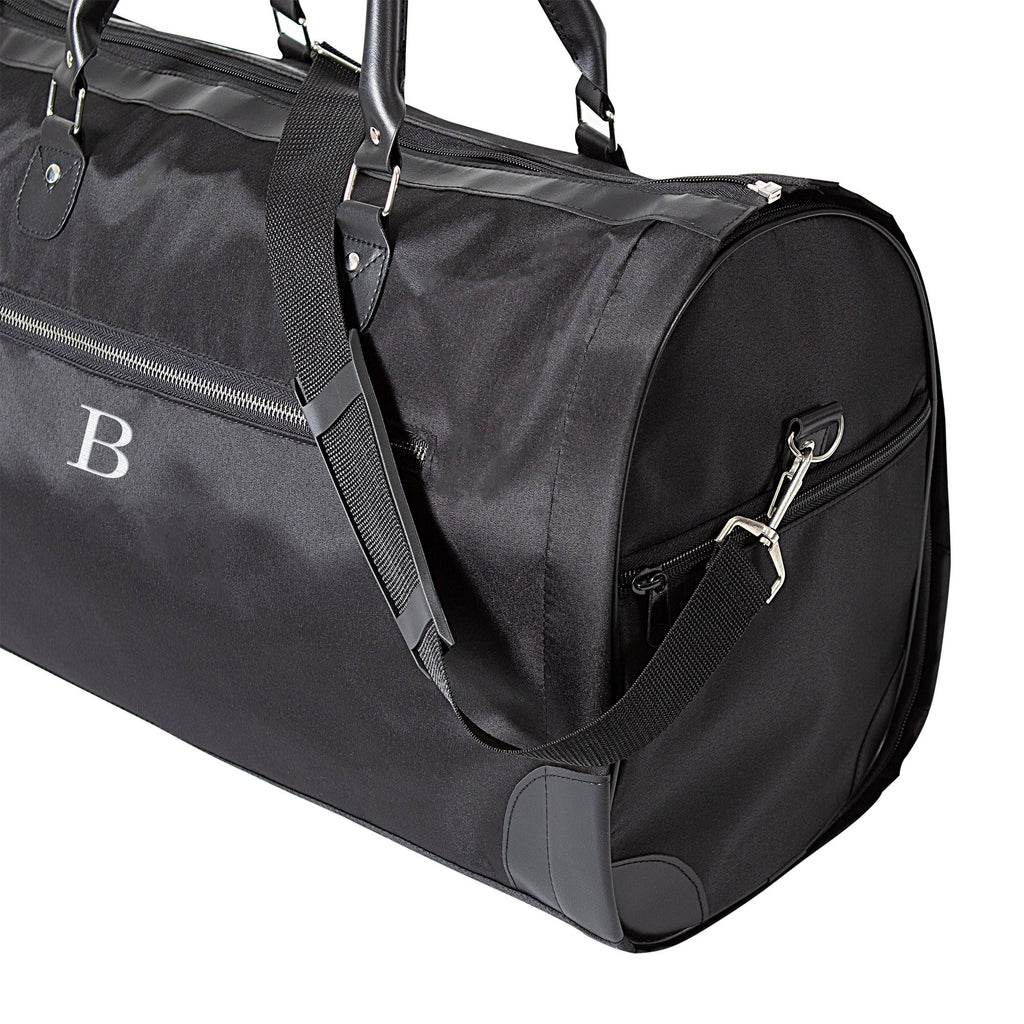 Black Microfiber Convertible Garment Bag M127074