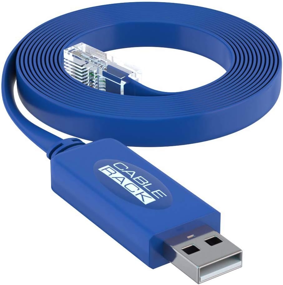 6ft USB to RJ45 Rollover Console Cable (5-Pack) T9178