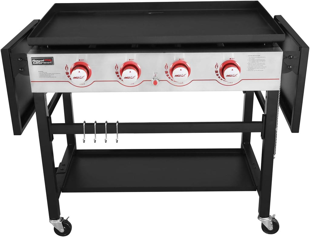36-inch 4-Burner Propane Gas Grill Griddle Z344625